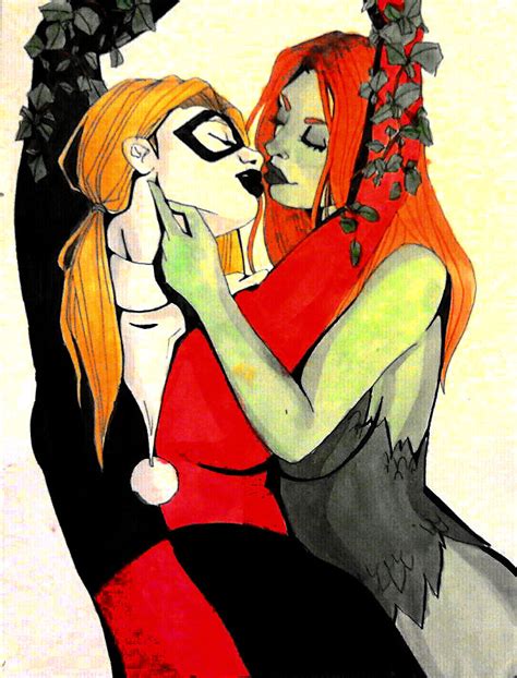 harley quinn x poison ivy|Poison Ivy x Harley Quinn by Felox08 on DeviantArt